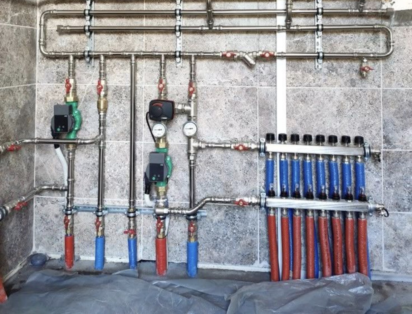 Установка нового насоса